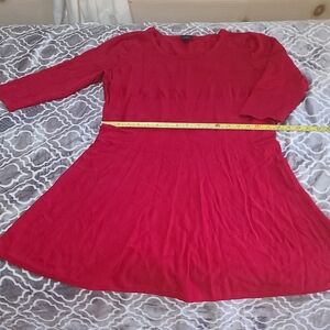 Worthington Red Midi Dress